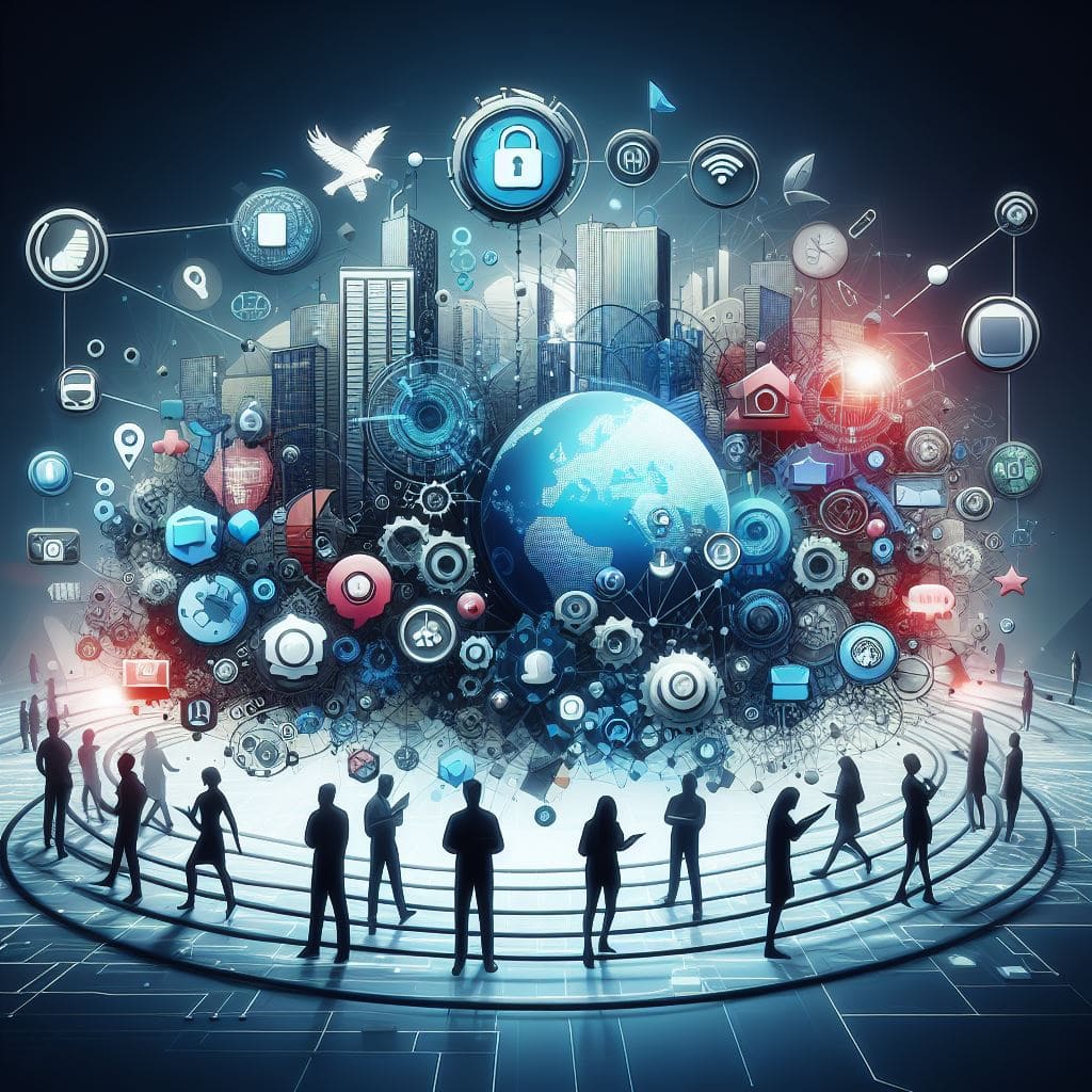 illustration_communaute_connecte présence digitale